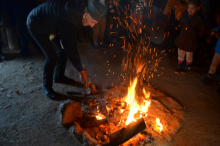 Бадњи дан у Музеју на отвореном „Старо село“ у Сирогојну