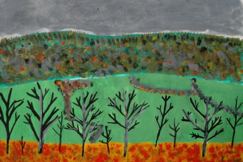 Pejzaž, dečiji rad